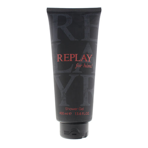 Replay For Him! Body Wash Shower Gel 400ml