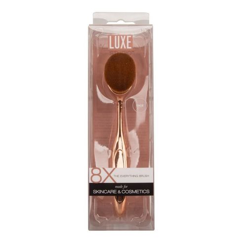 Luxe Studio Rose Gold Brush Oval 8X