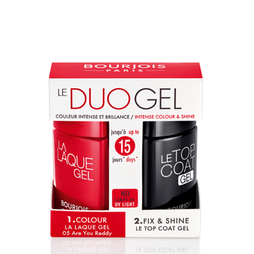 Bourjois Le Duo Gel Nail Polish & Clear Top Coat 05 Are You Ready