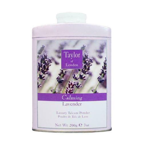 Taylor of London Calming Lavender Luxury Talcum Powder 200g